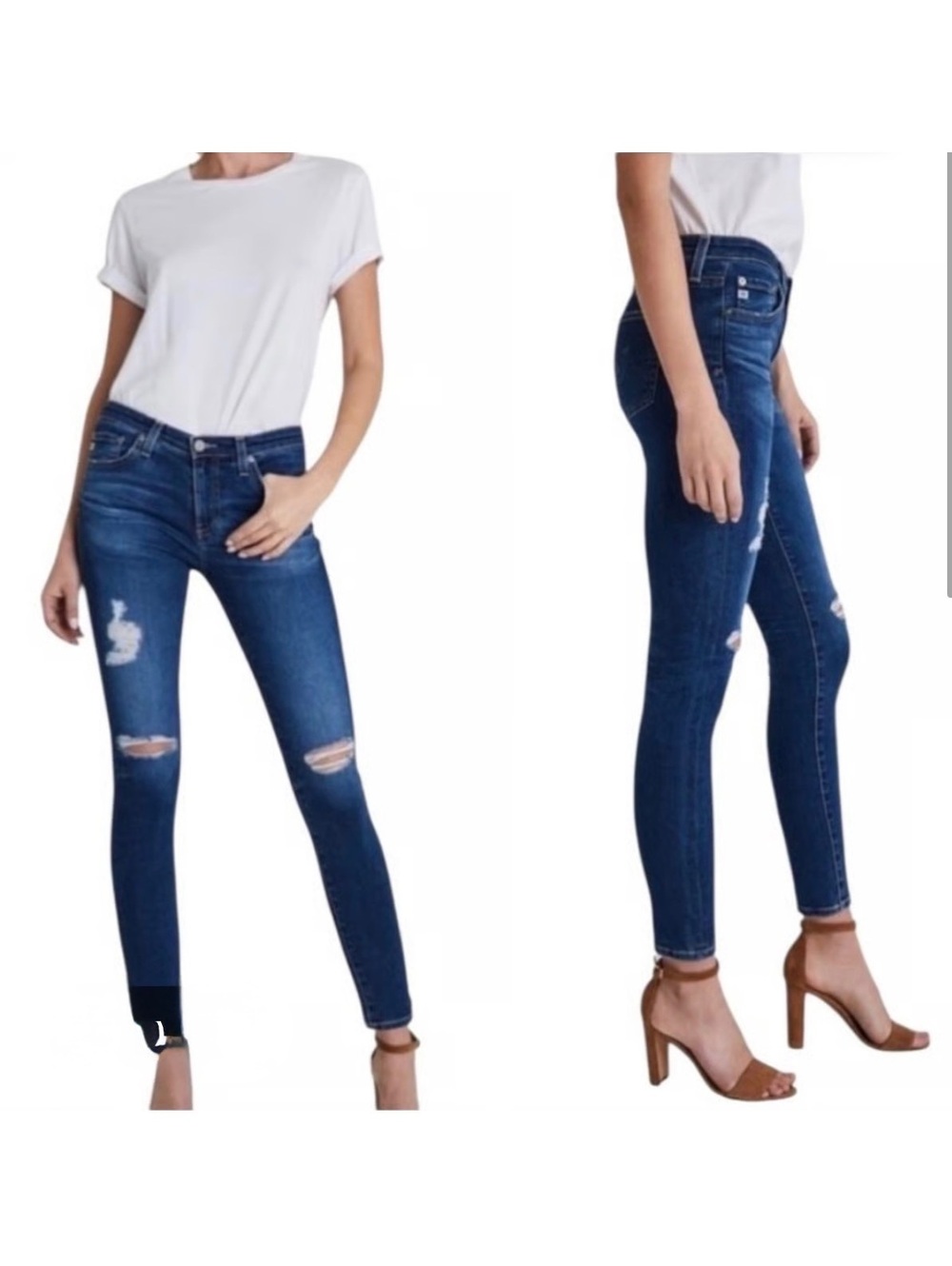 AG Adriano Goldschmied The Legging Ankle Jeans Women’s Size 30